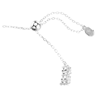 Ariana Grande x Swarovski bracelet, Mixed cuts, Multicolored, Rhodium plated image 3