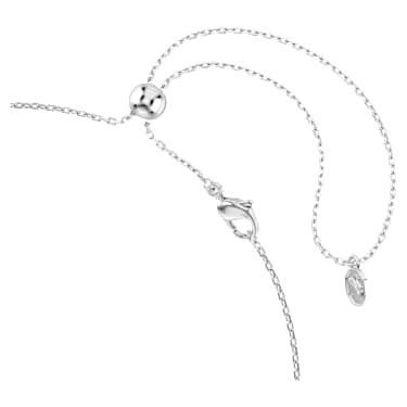 Ariana Grande x Swarovski choker, Mixed cuts, Flower, Multicolored, Rhodium plated image 3