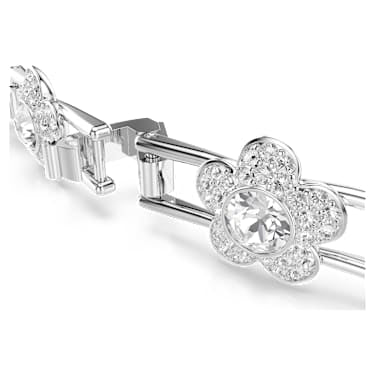 Ariana Grande x Swarovski extender, White, Rhodium plated image 4