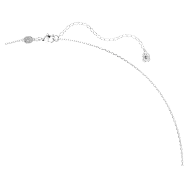 Ariana Grande x Swarovski pendant and brooch, Crystal Pearl, Mixed cuts, Dragonfly, White, Rhodium plated image 3