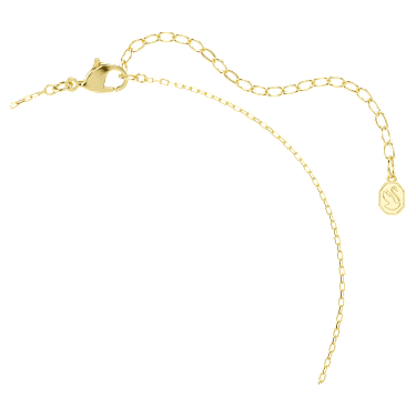 Chroma pendant, Mixed cuts, Multicolored, 18K gold finish image 4