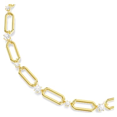 Constella necklace, White, 18K gold finish image 2
