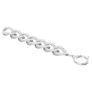 Dextera extender, White, Rhodium plated image 2