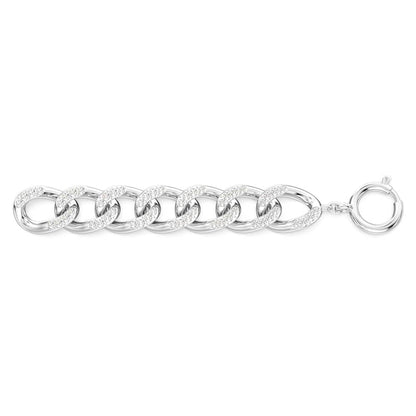 Dextera extender, White, Rhodium plated image 1