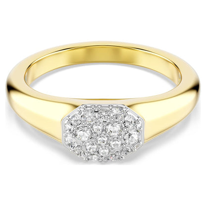 Dextera ring, Mixed cuts, White, 18K gold finish image 1