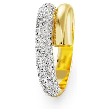 Dextera ring, White, 18K gold finish image 3