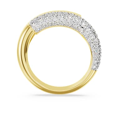 Dextera ring, White, 18K gold finish image 4
