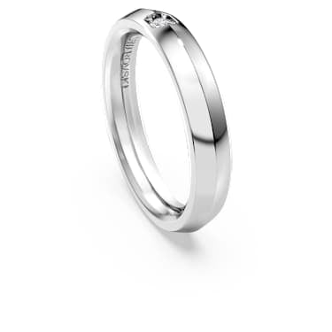 Eternity band ring, Lab-grown diamonds 0.05 ct tw, Round shape, 14K white gold image 3
