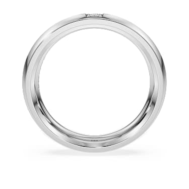 Eternity band ring, Lab-grown diamonds 0.05 ct tw, Round shape, 14K white gold image 4