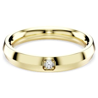 Eternity band ring, Lab-grown diamonds 0.05 ct tw, Round shape, 14K yellow gold image 6