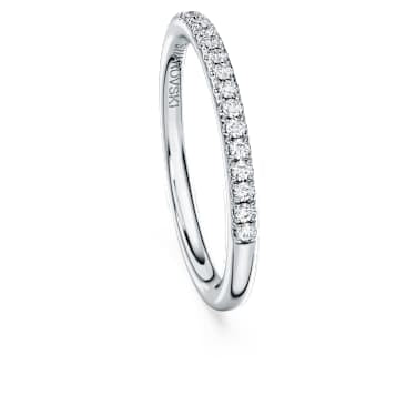 Eternity band ring, Lab-grown diamonds 0.2 ct tw, Round shape, 14K white gold image 3