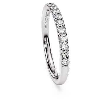 Eternity band ring, Lab-grown diamonds 0.4 ct tw, Round shape, Sterling silver image 3