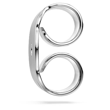 Eternity earring back, 14K white gold image 3