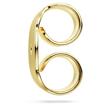 Eternity earring back, 14K yellow gold image 3