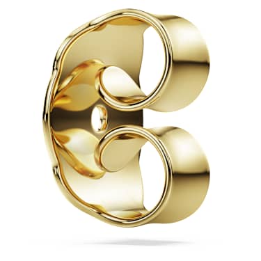 Eternity earring back, 14K yellow gold image 4