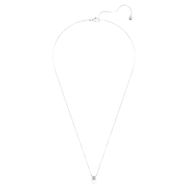 Eternity pendant, Lab-grown diamonds 0.5 ct tw, Round shape, Sterling silver image 2