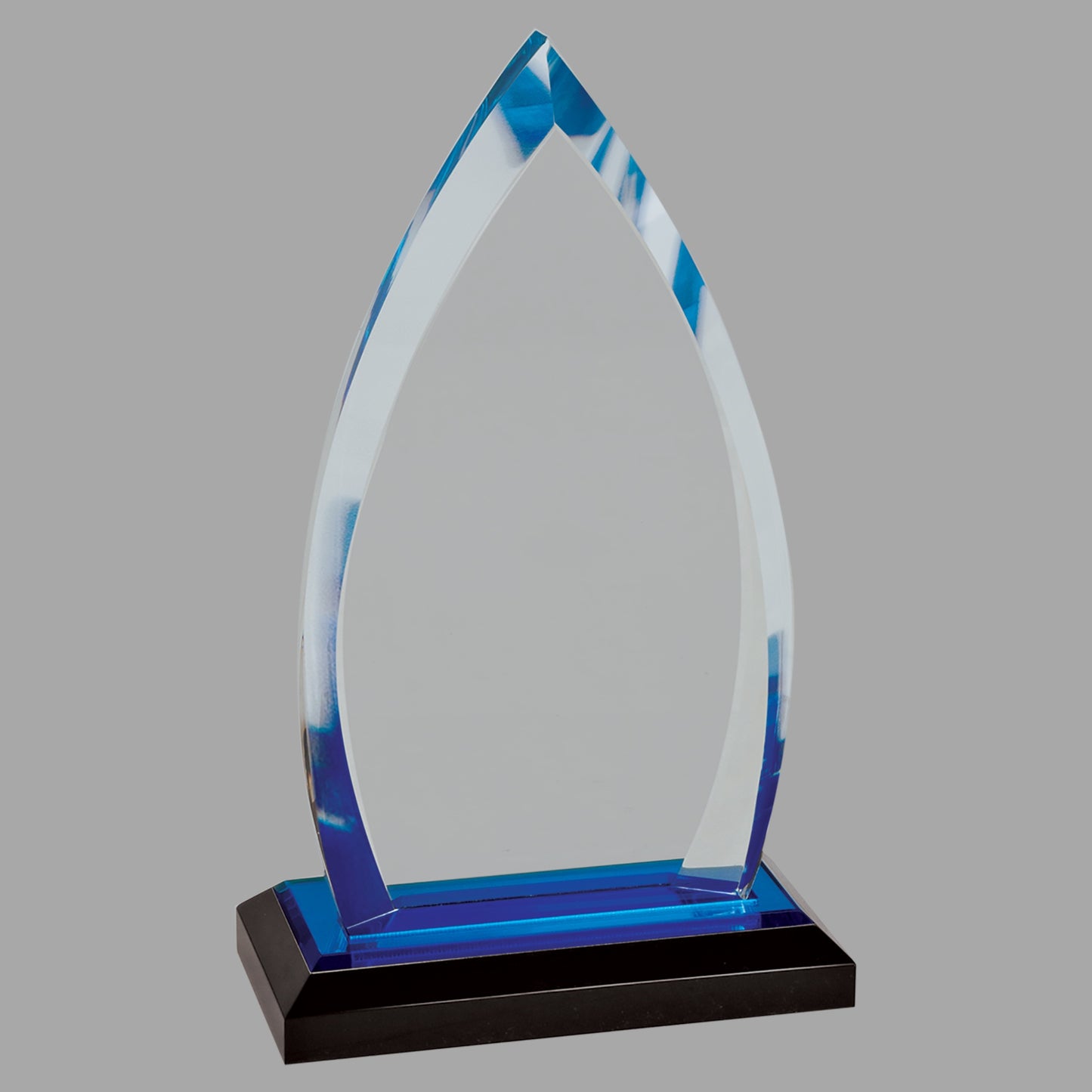 8.75" Oval Impress Acrylic Award – item IMP602BU image 3