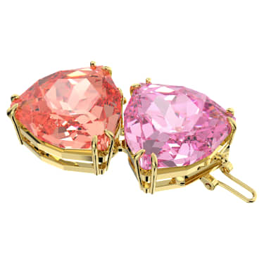 Millenia extender, Trilliant cut, Multicolored, 18K gold finish image 2