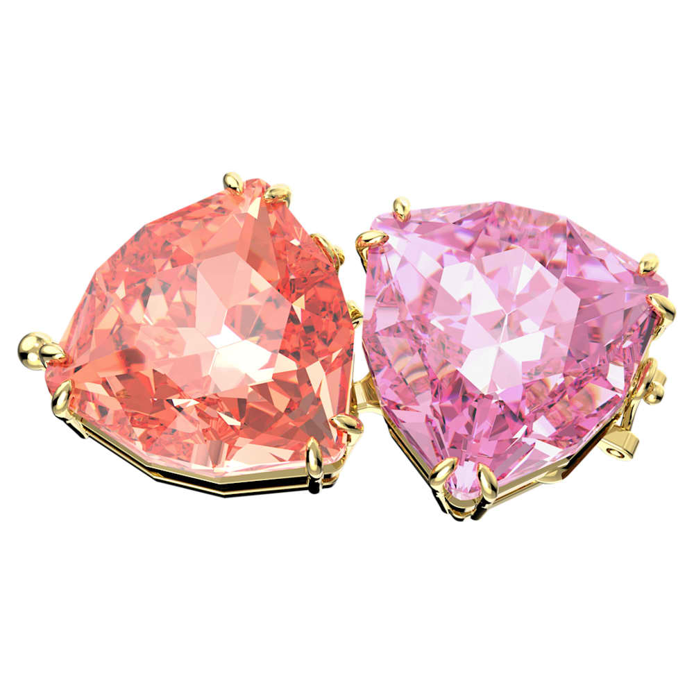 Millenia extender, Trilliant cut, Multicolored, 18K gold finish image 1