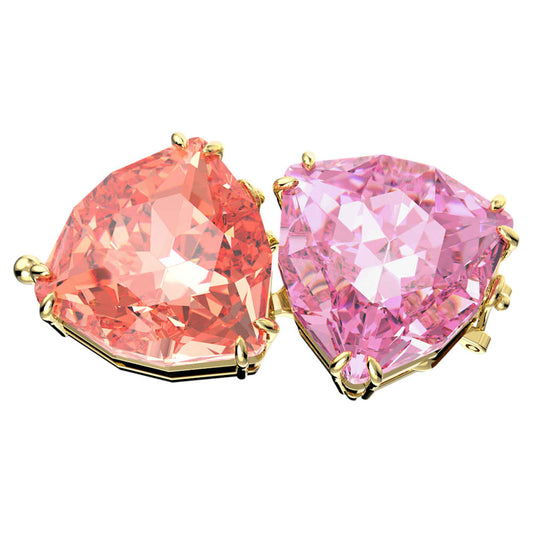 Millenia extender, Trilliant cut, Multicolored, 18K gold finish image 1