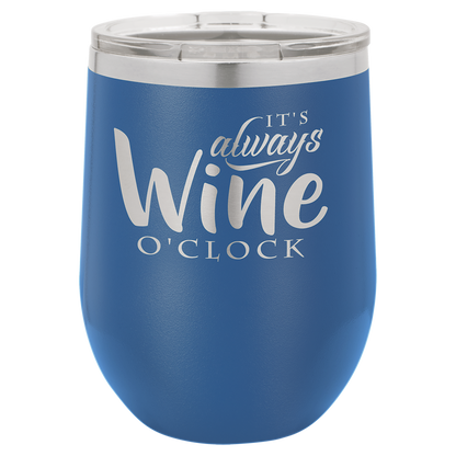 Polar Camel 12 oz Vacuum Insulated Stemless Wine Tumbler