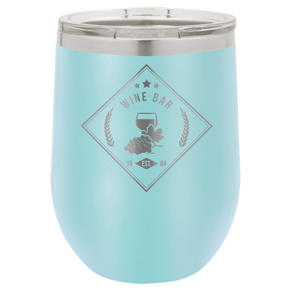 Polar Camel 12 oz Vacuum Insulated Stemless Wine Tumbler
