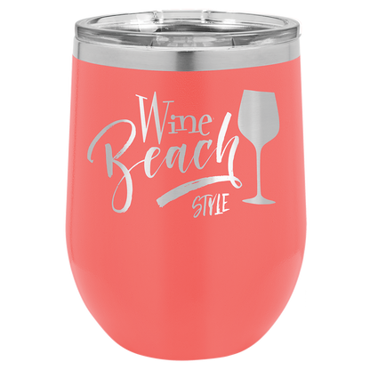 Polar Camel 12 oz Vacuum Insulated Stemless Wine Tumbler